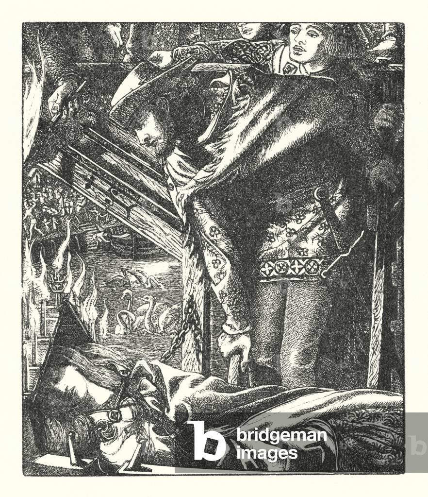 The Lady of Shalott (engraving)