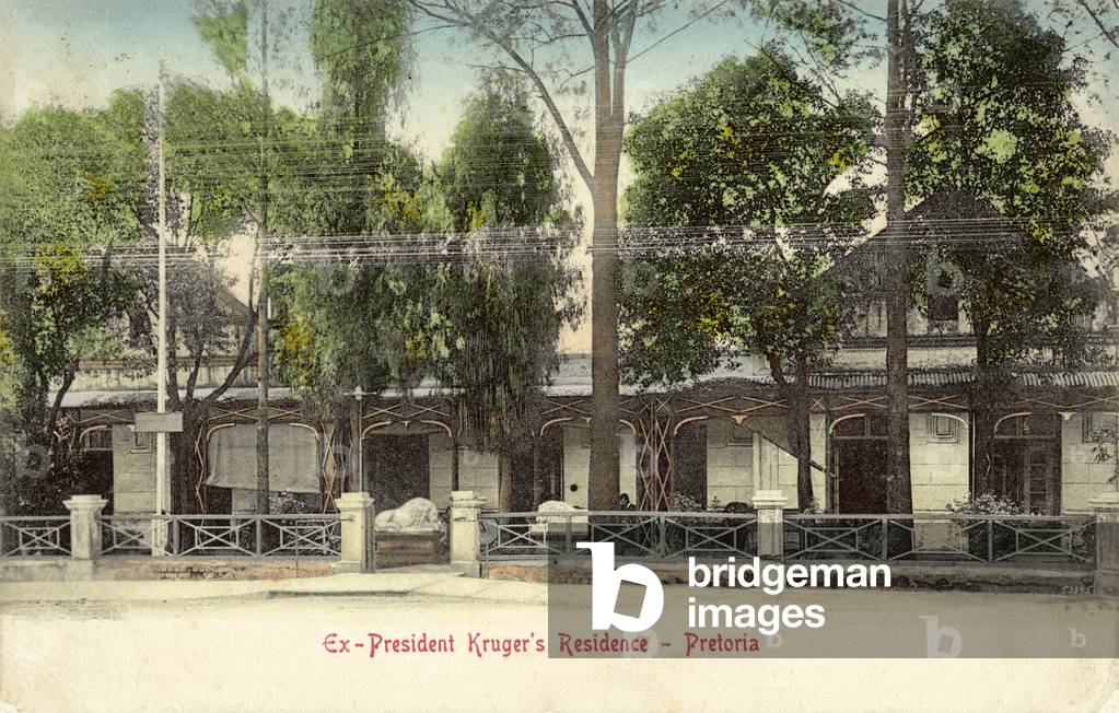 Paul Kruger's House, Pretoria (colour photo)