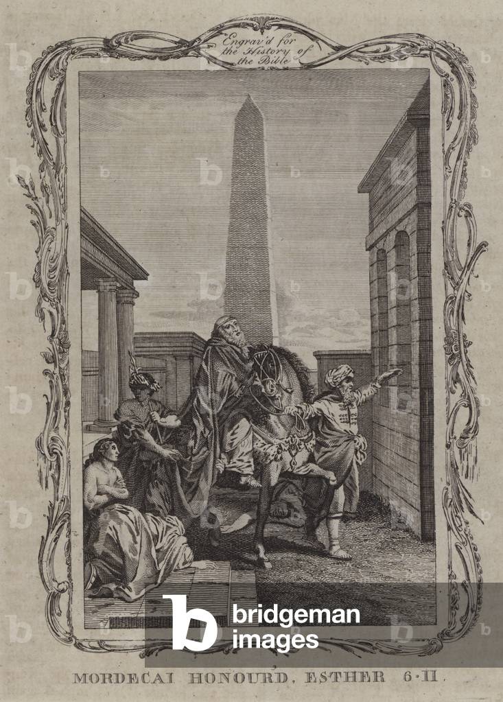 Mordecai Honoured (engraving)
