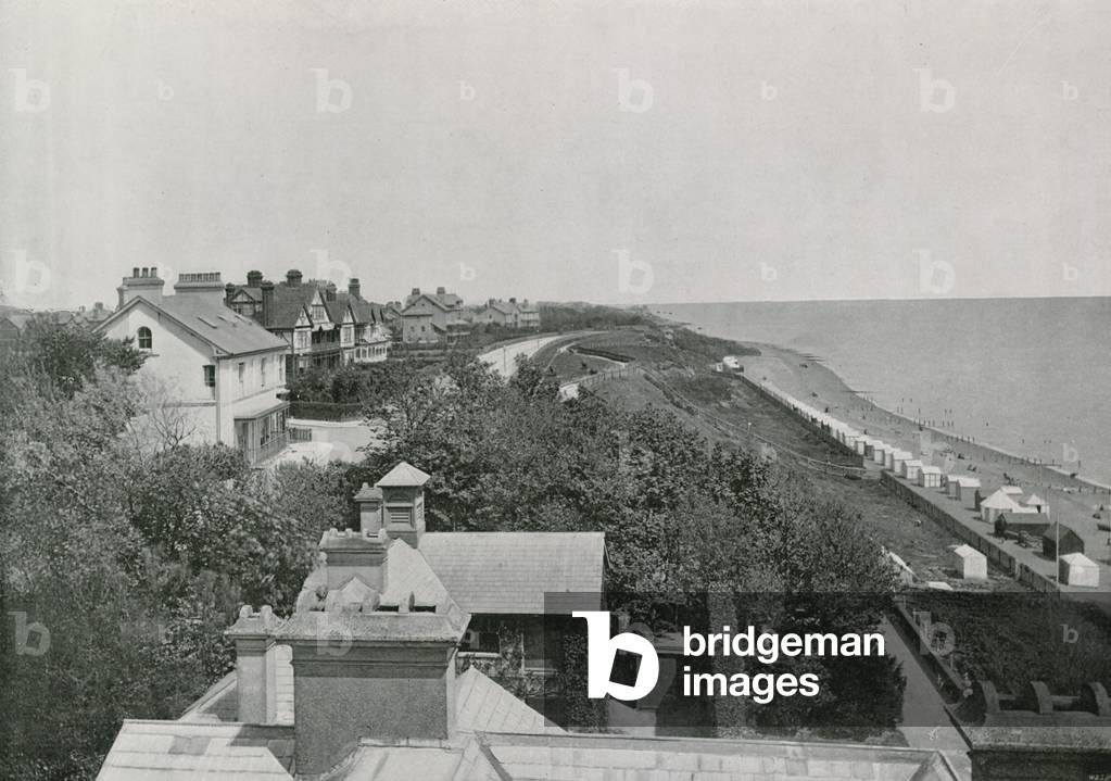 Felixstowe, from the Bath Hotel (b/w photo)