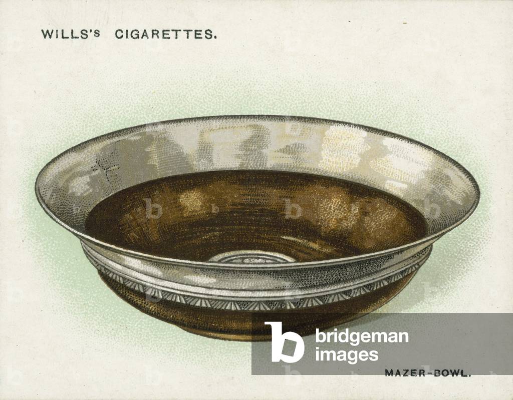 Old Silver, Mazer-Bowl, Late 15th Century (chromolitho)