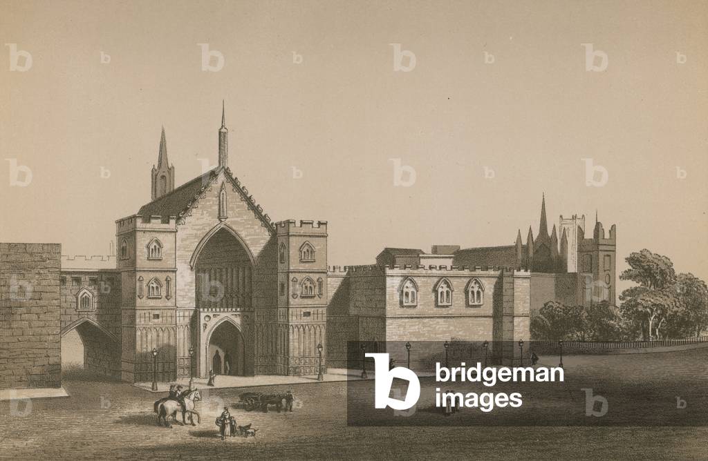 Westminster Hall (chromolitho)