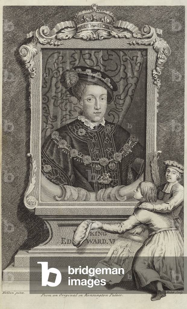 Portrait of Edward VI of England (engraving)