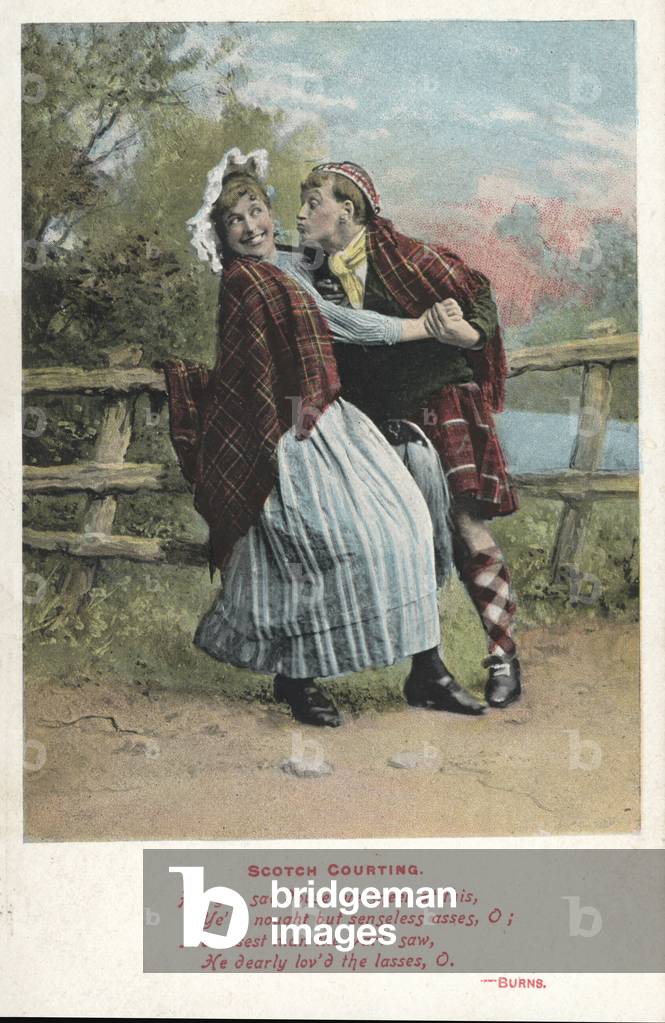 Scotch Courting (colour photo)