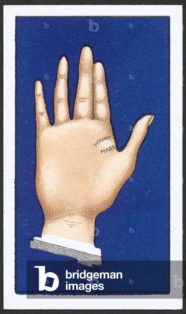 Mount of Mars (colour litho)