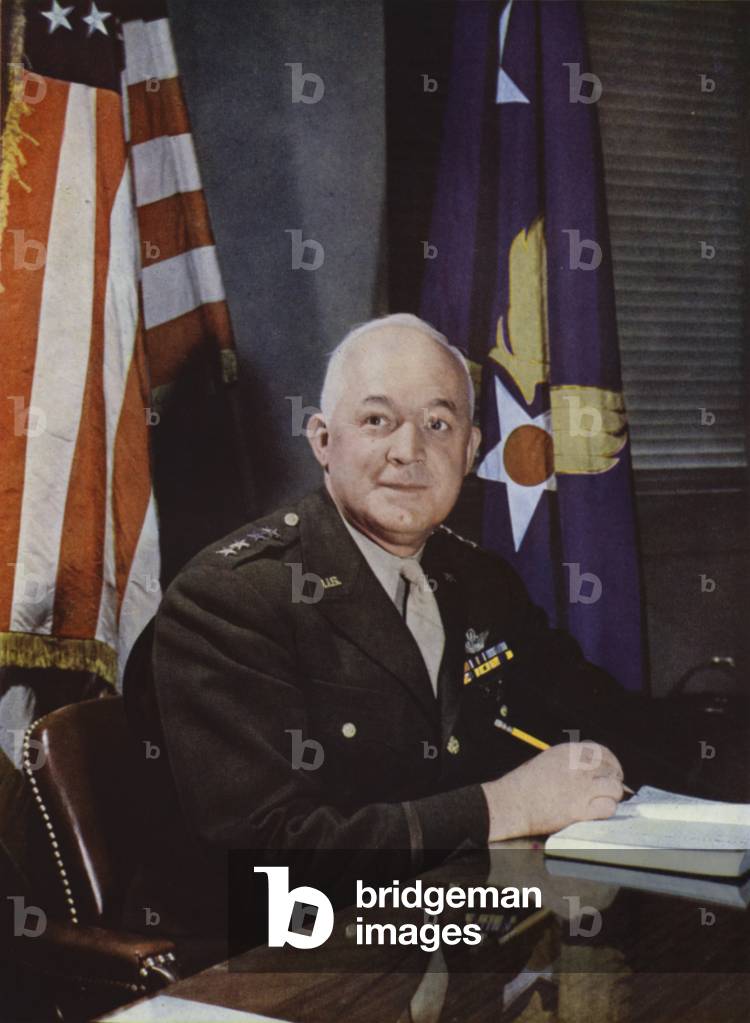 General Henry H Arnold, Commander in Chief of US Army Air Forces, World War II, 1941-1945 (photo)