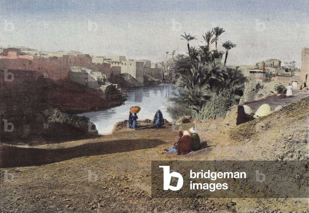 Medinet-El-Fayoum (colour photo)