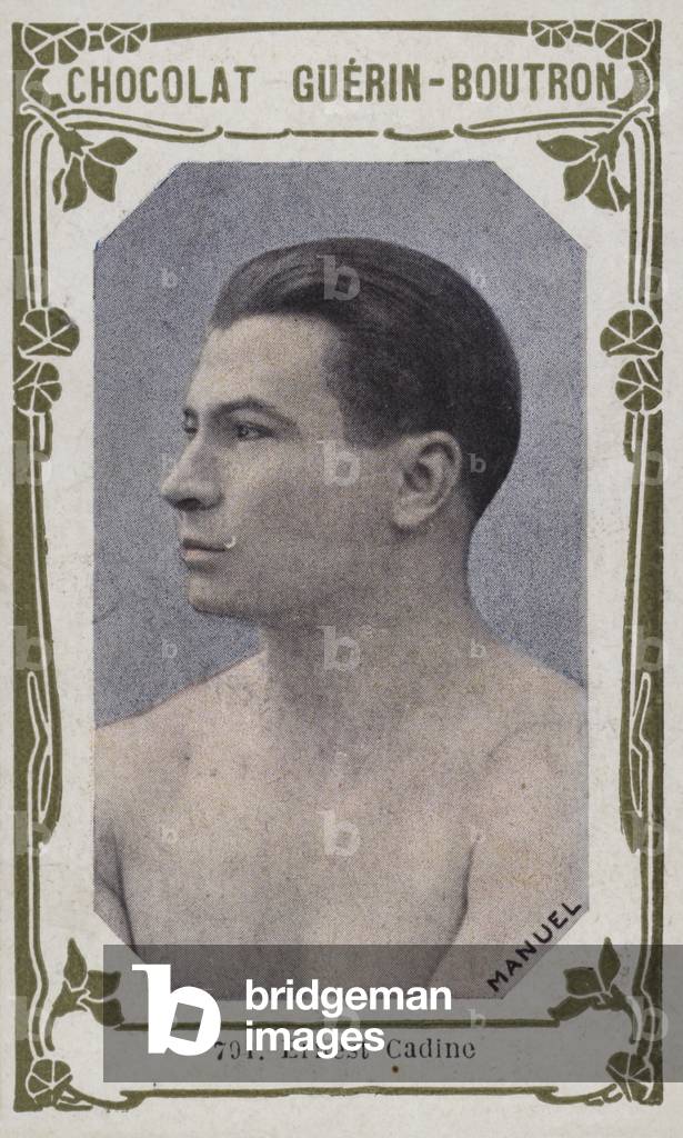 Ernest Cadine (coloured photo)