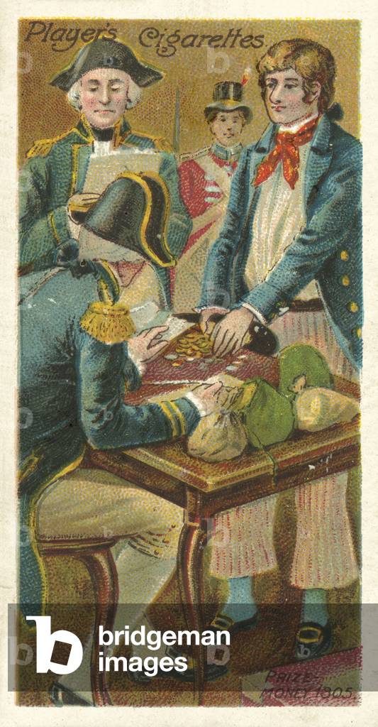 Prize-money, 1805 (chromolitho)