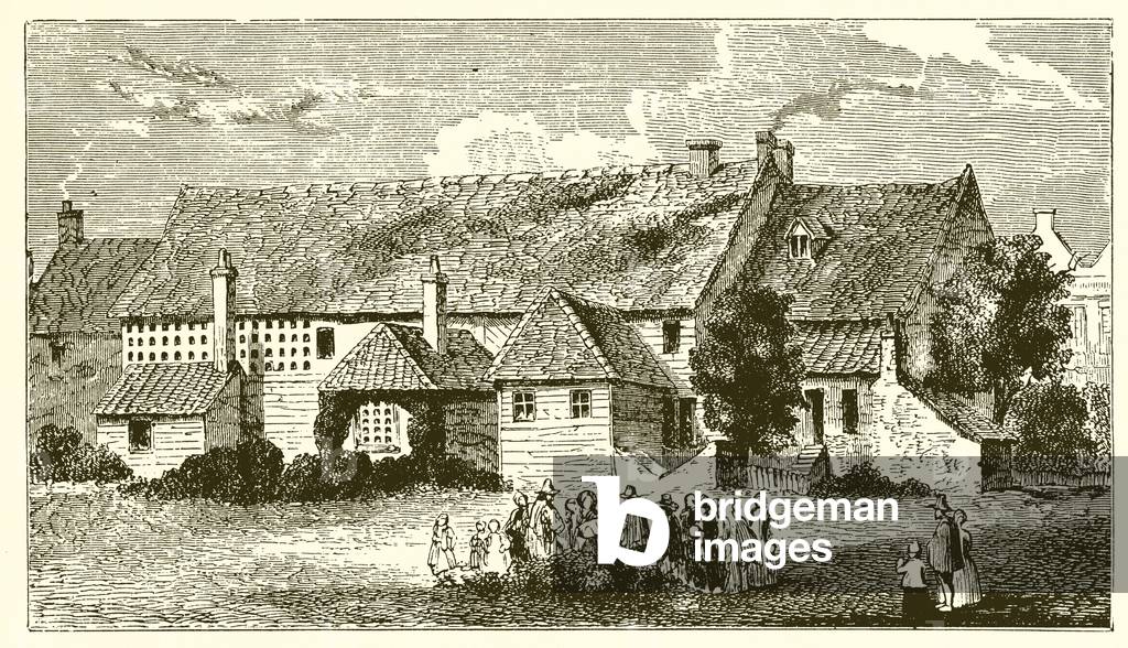Zoar Chapel, Southwark, London (engraving)
