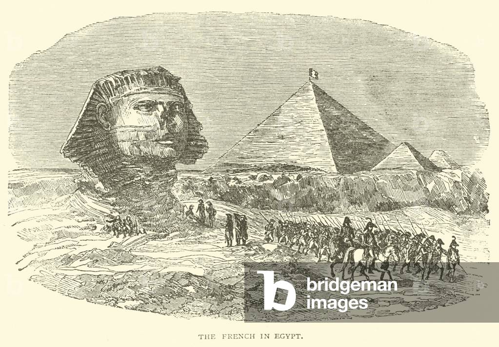 The French in Egypt (engraving)