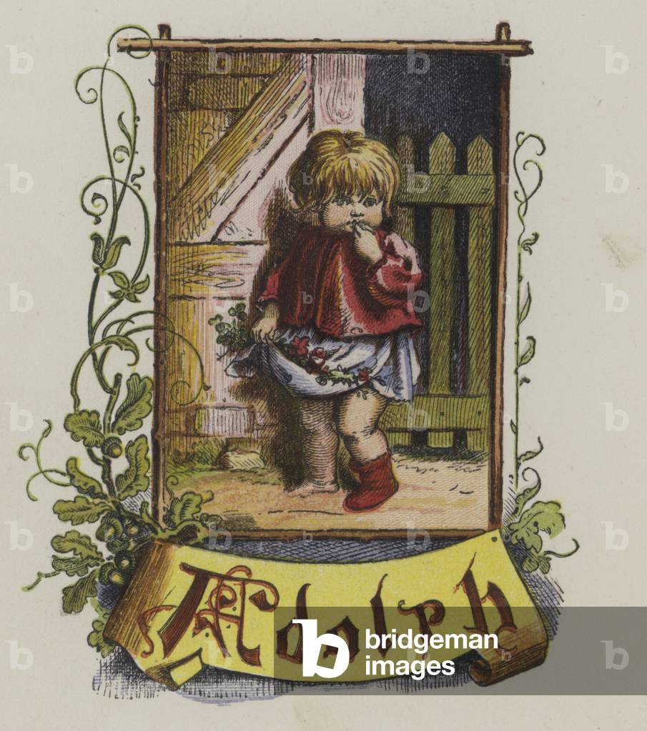 Little boy called Adolph (colour litho)
