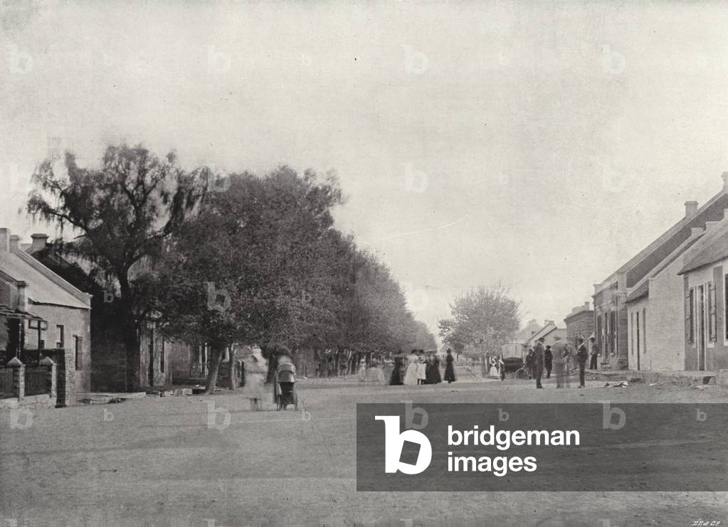 Main Street, Fraserburg (b/w photo)