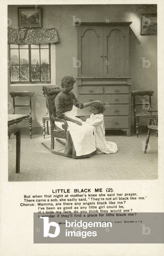 Little Black Me (b/w photo)