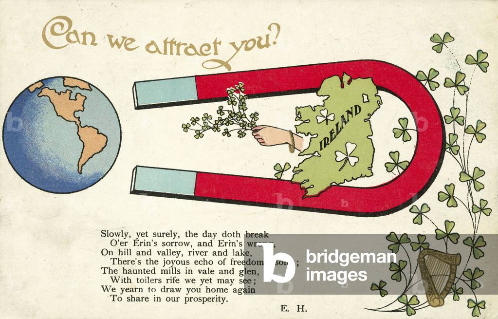 Ireland looking to attract back those who have left (colour litho)