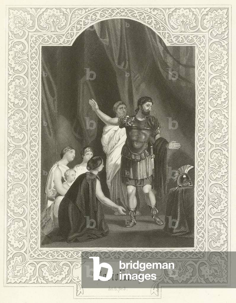 Coriolanus, Act V, Scene III (engraving)