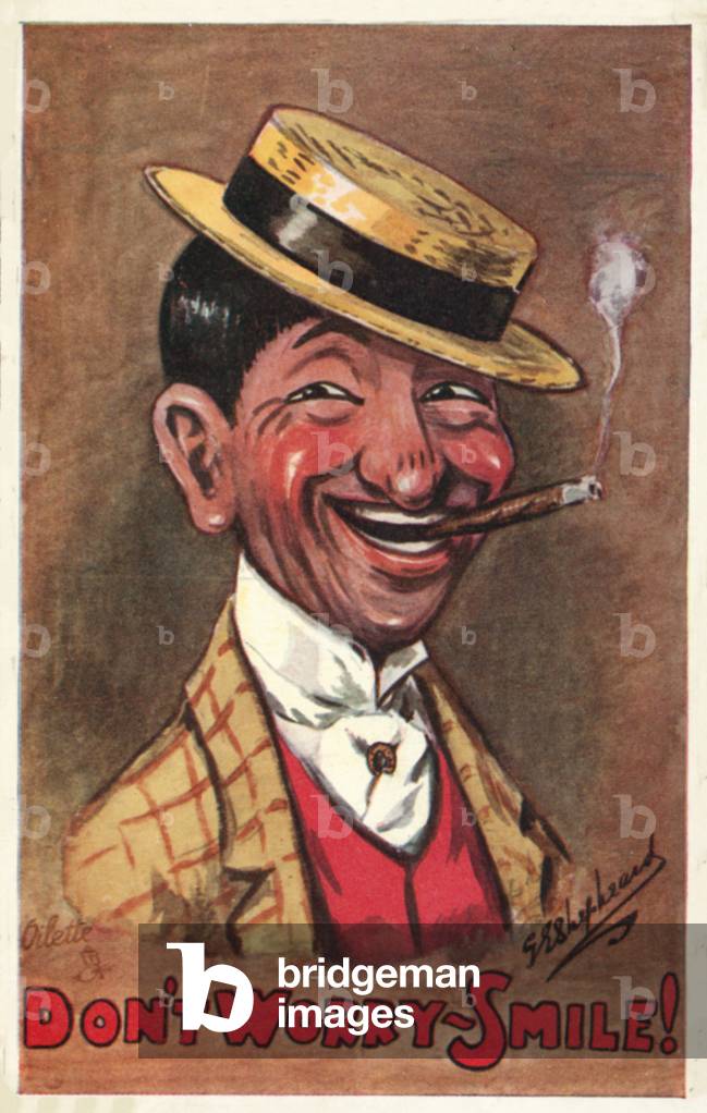 Don't Worry, Smile (colour litho)