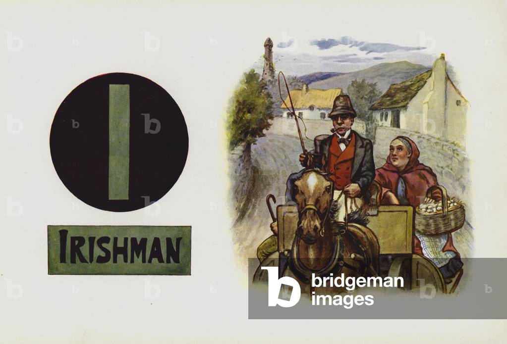 I, Irishman (colour litho)