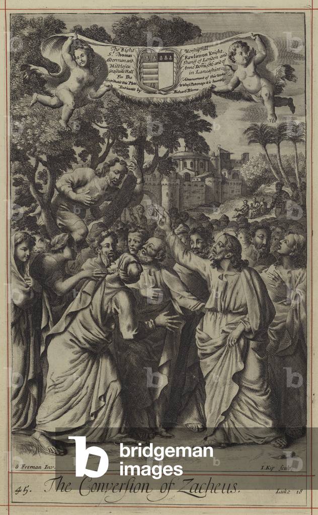 The Conversion of Zacheus (engraving)