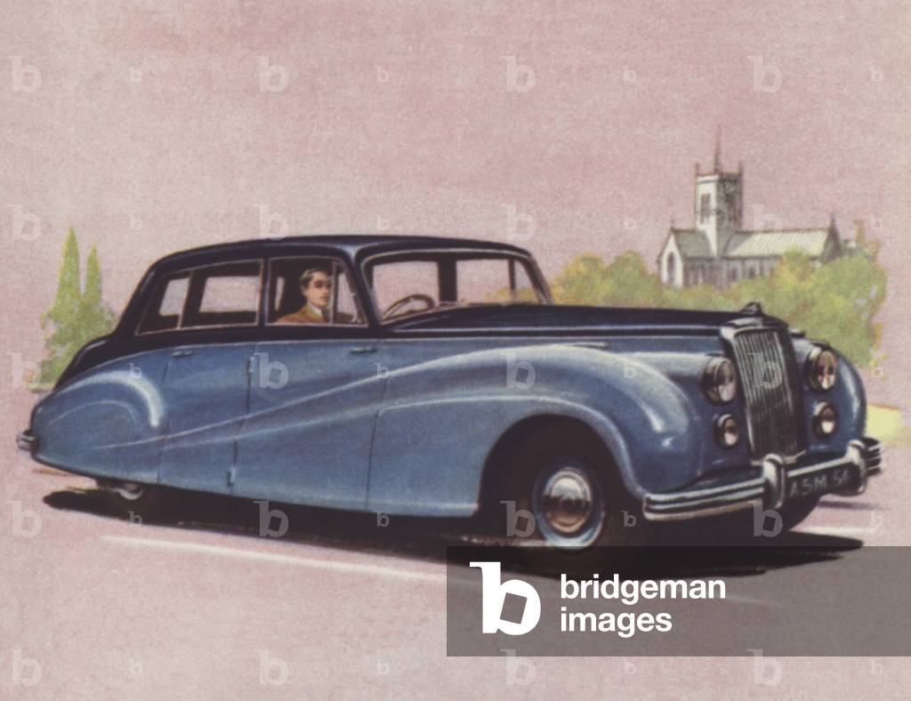 Britain, Armstrong-Siddeley Sapphire (colour litho)