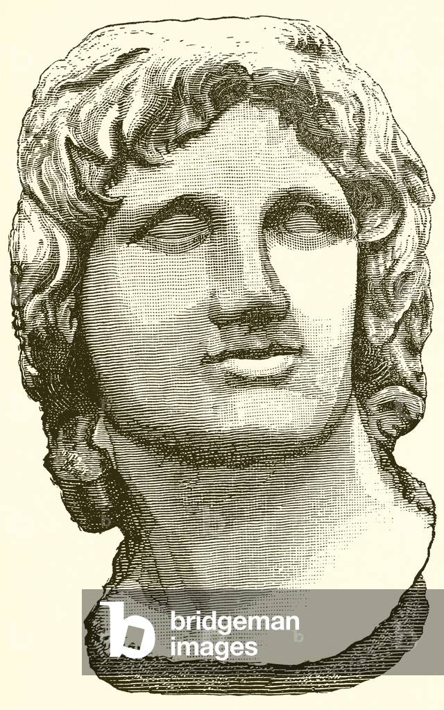 Bust of Alexander the Great (engraving)
