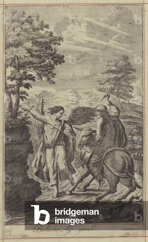 Balam's Ass speaks (engraving)
