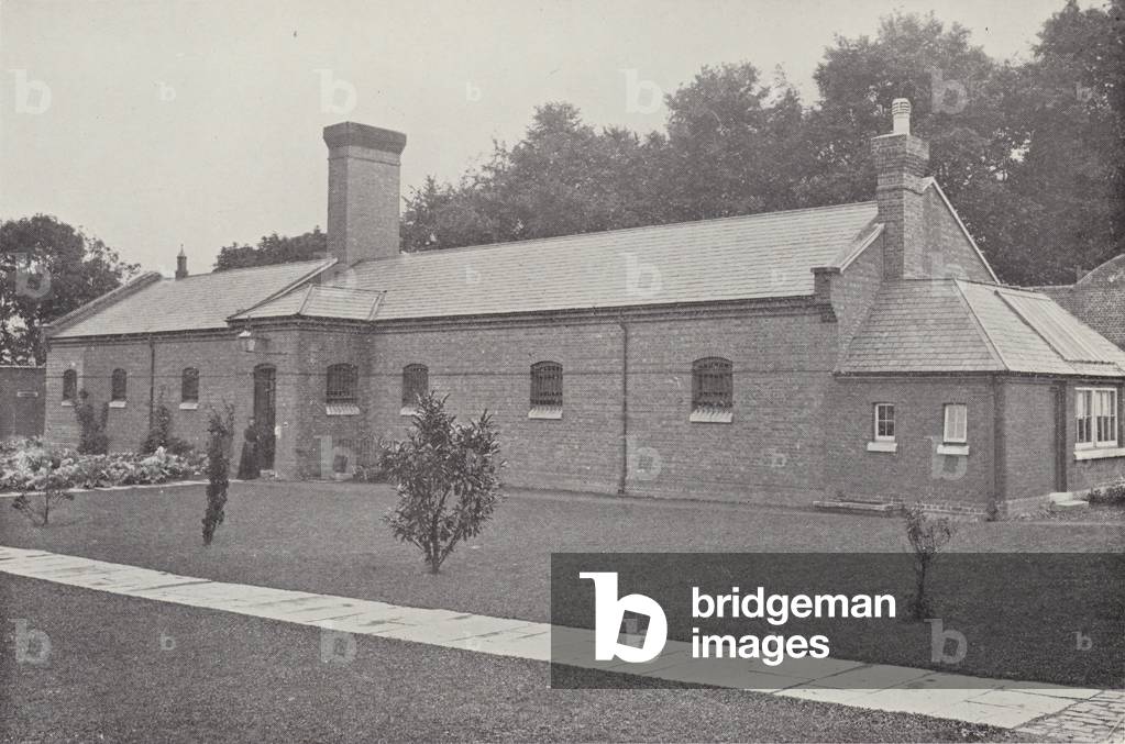 The Refractory Wing, Aylesbury Prison (b/w photo)