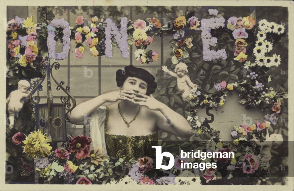 Greetings card (colour photo)