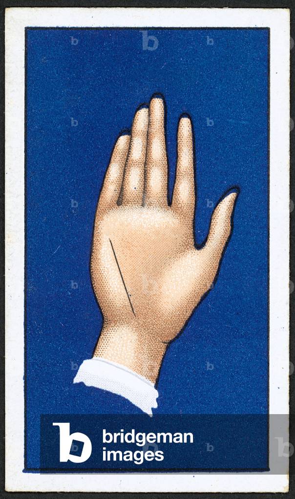 Line of Health (colour litho)