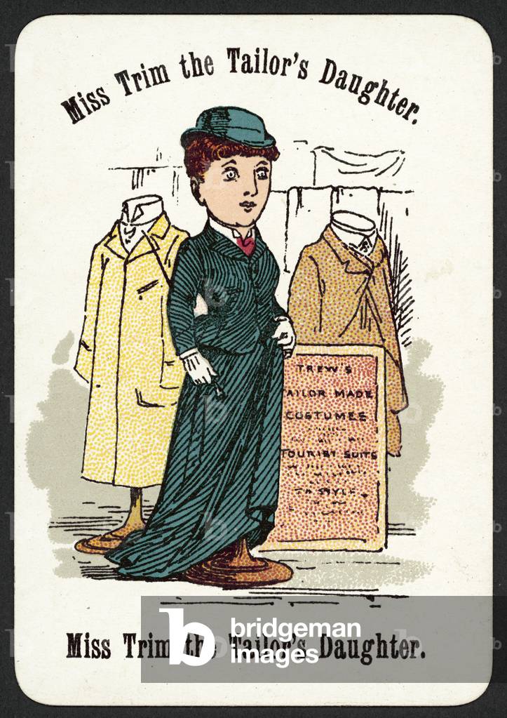 Miss Trim The Tailor's Daughter (colour litho)