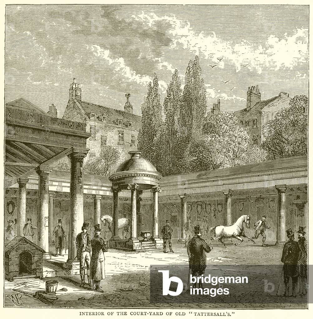 Interior of the Court-Yard of Old 