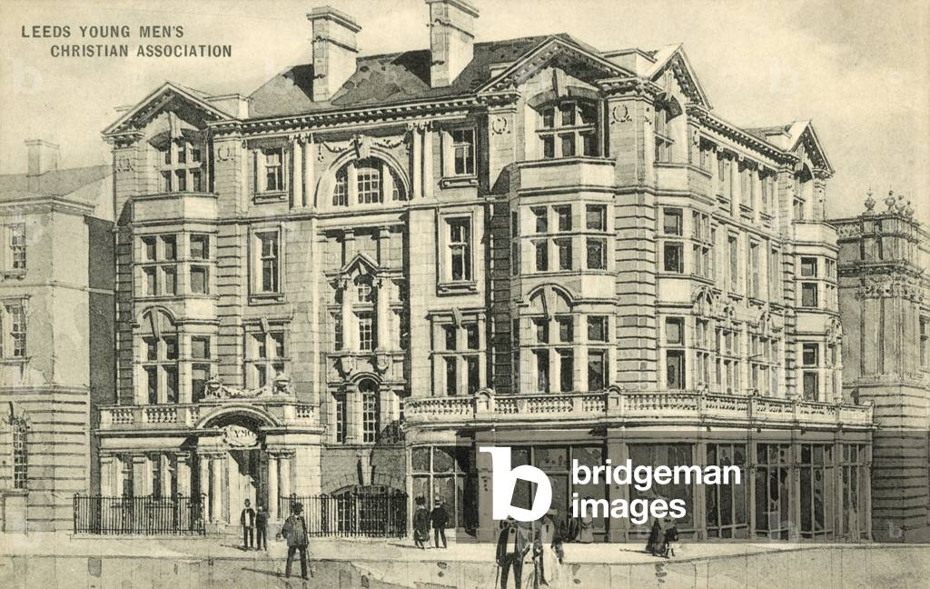 Leeds YMCA (b/w photo)