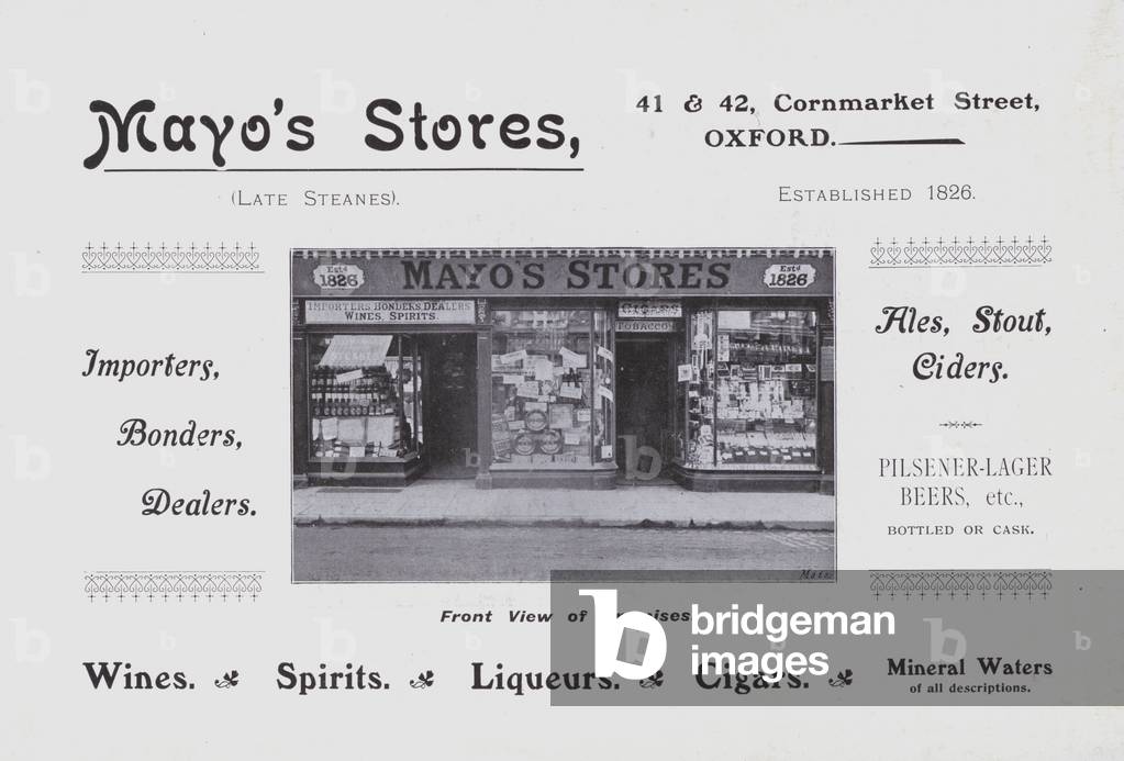 Mayo's Stores (b/w photo)
