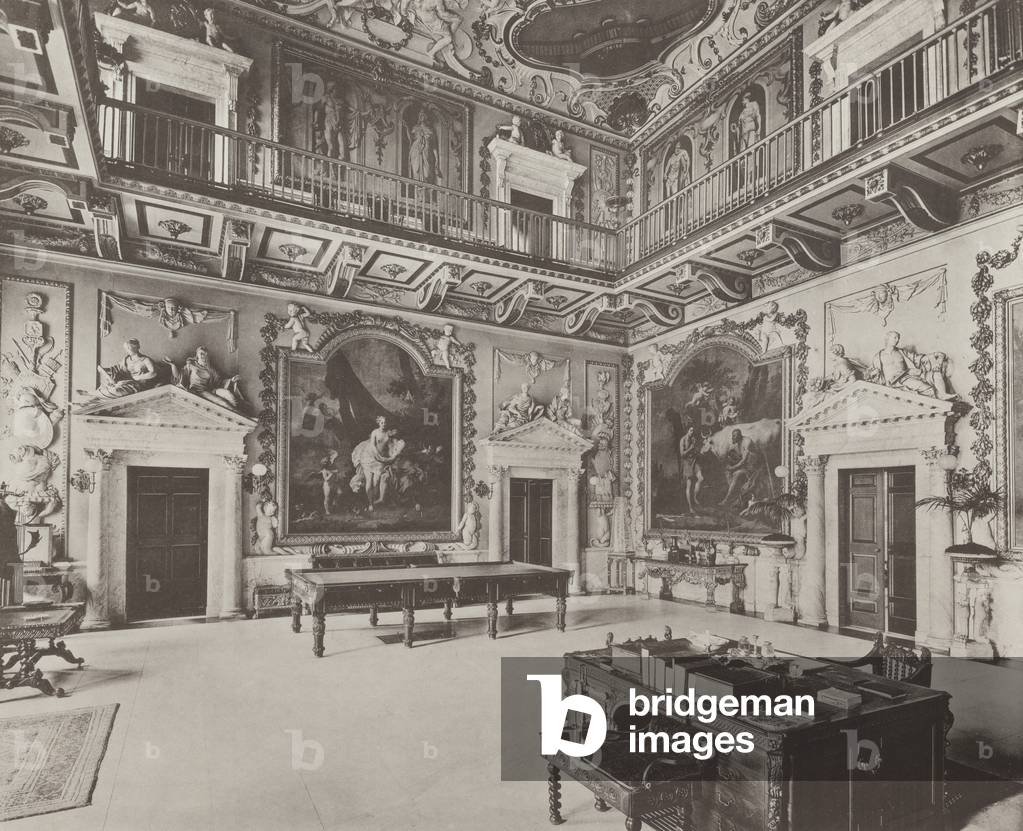 Moor Park, Hertfordshire, the Hall (b/w photo)