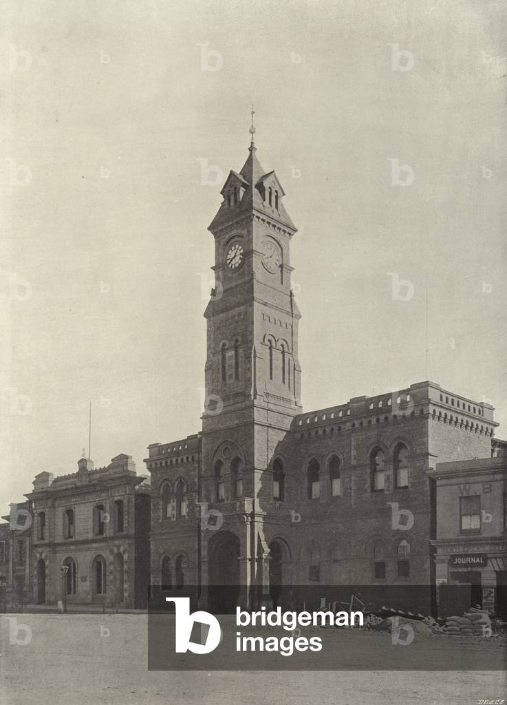 The Municipal Buildings (b/w photo)