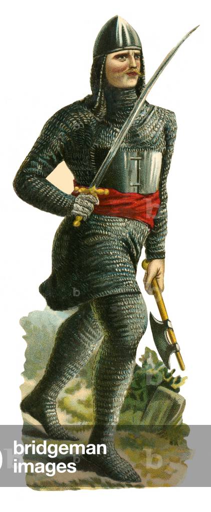 Foot soldier of King Henry II, 1155-1189