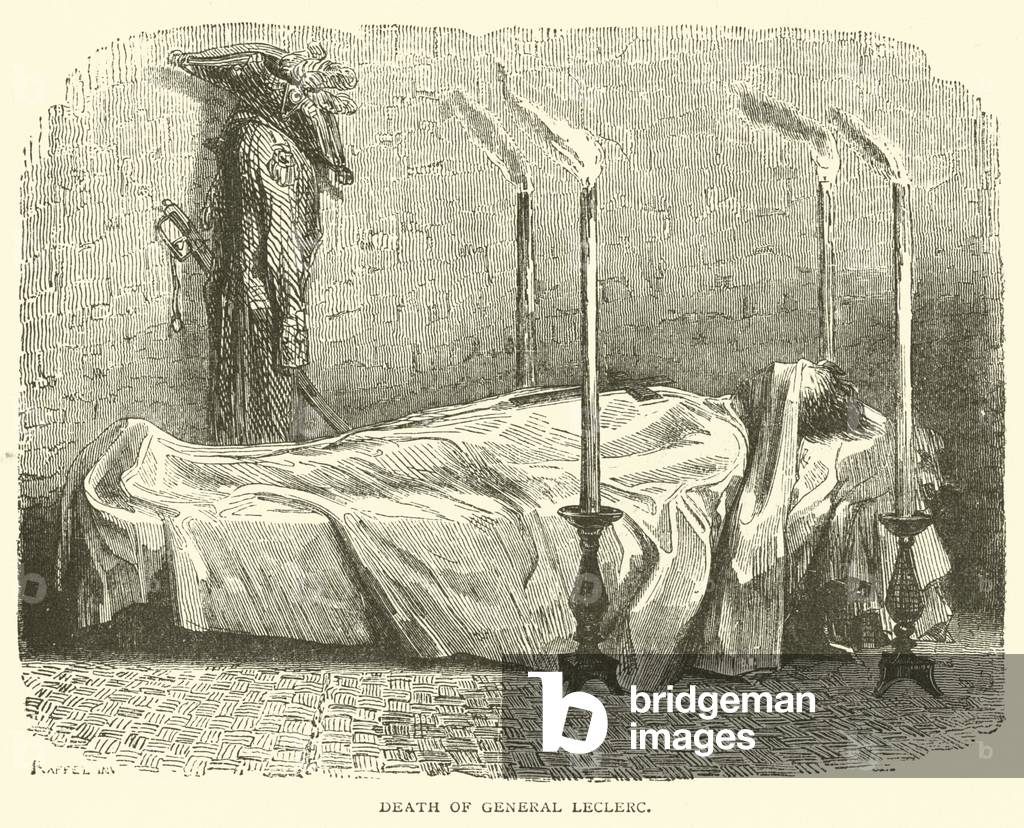 Death of General Leclerc (engraving)