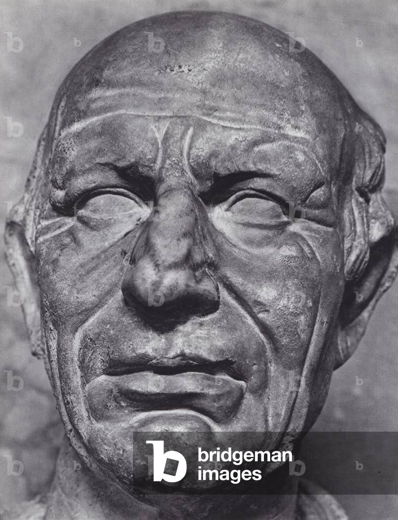 Roman Portraits: Unknown Man (b/w photo)