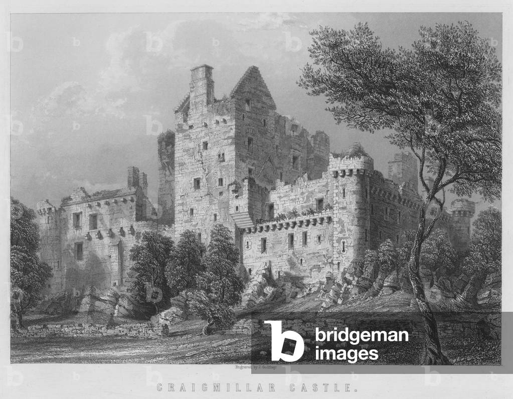 Craigmillar Castle (engraving)