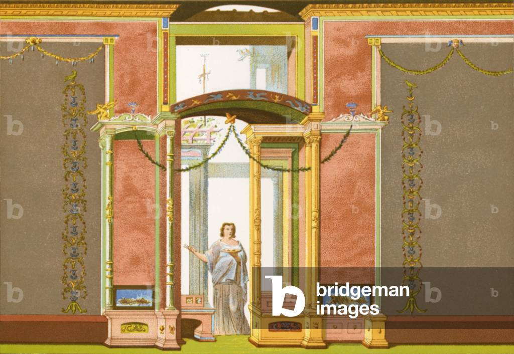 Pompeian wall decoration