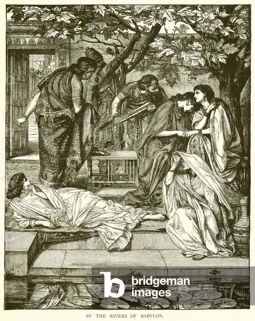By the Rivers of Babylon (engraving)