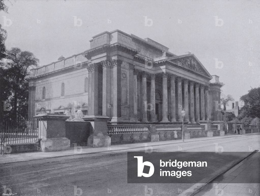 Fitzwilliam Museum (b/w photo)