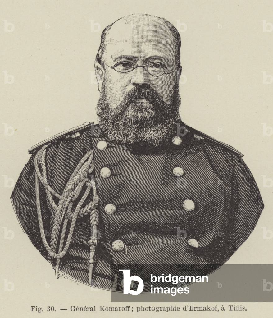 General Komaroff (engraving)
