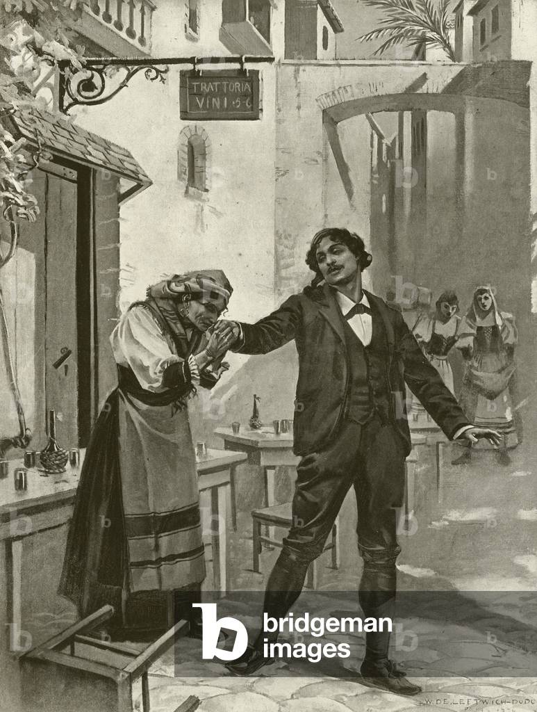 Cavalleria Rusticana, Scene xi (gravure)