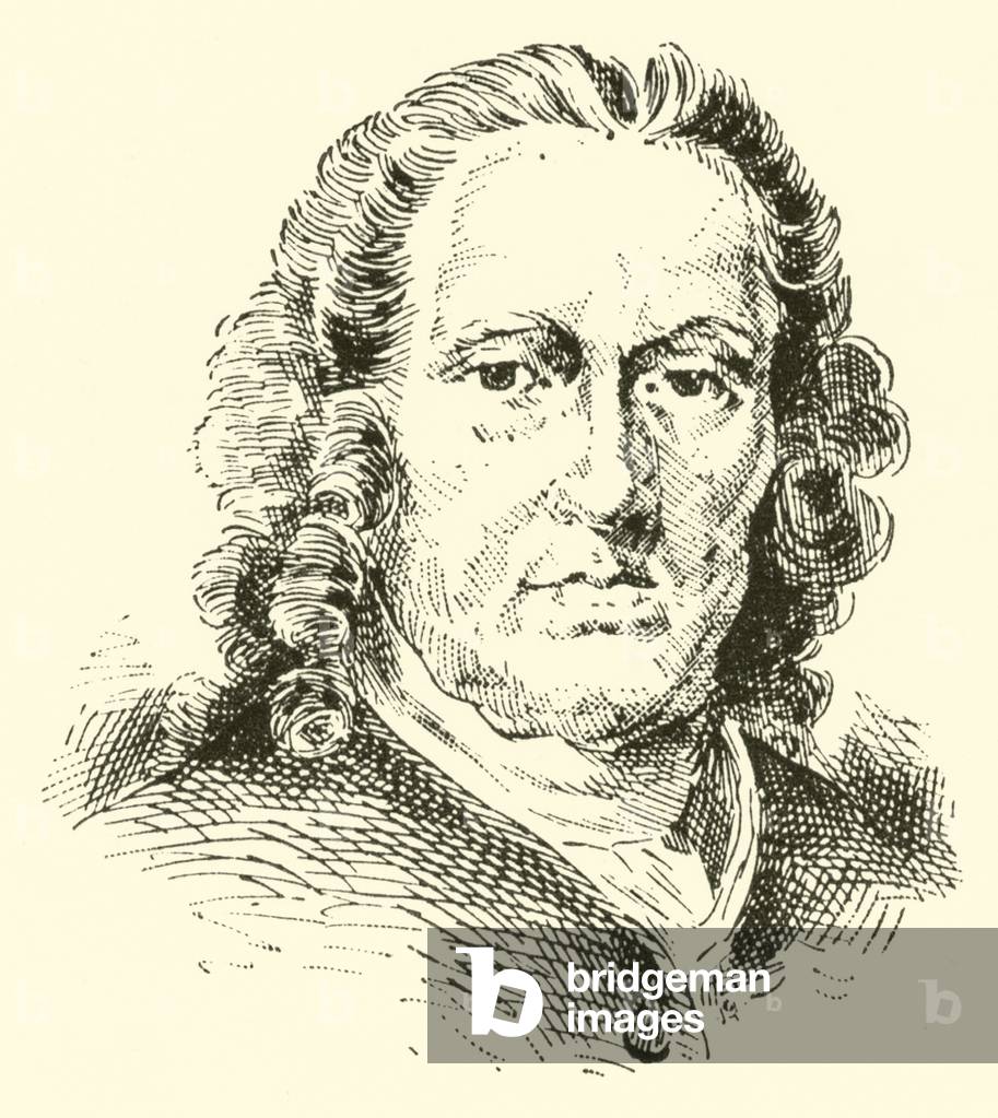 Richard Leveridge, 1670-1758 (engraving)