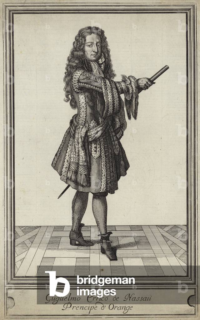 Portrait of William III of England (engraving)