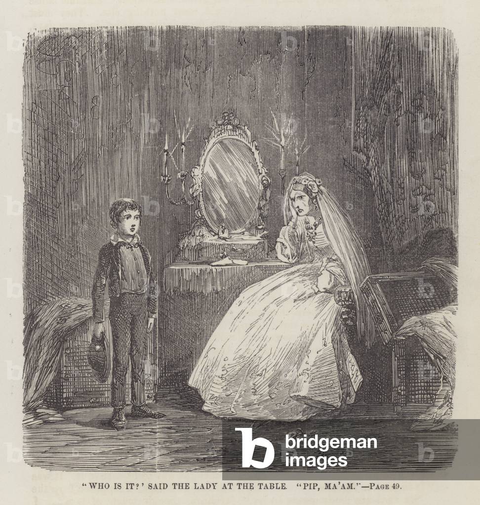 Illustration for Great Expectations (engraving)