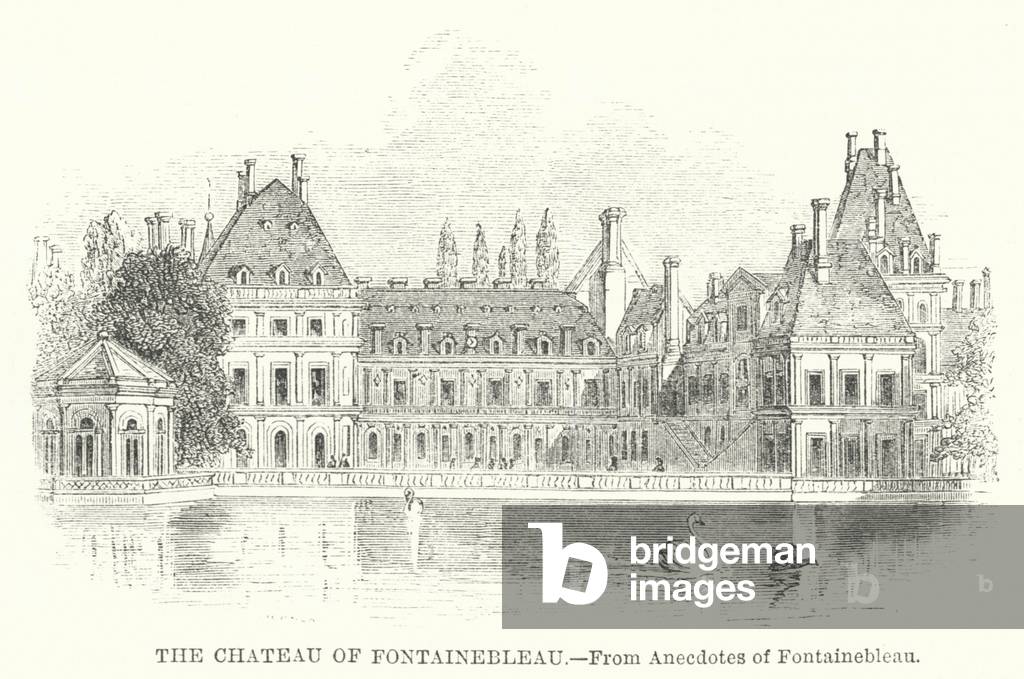 The Chateau of Fontainebleau (engraving)