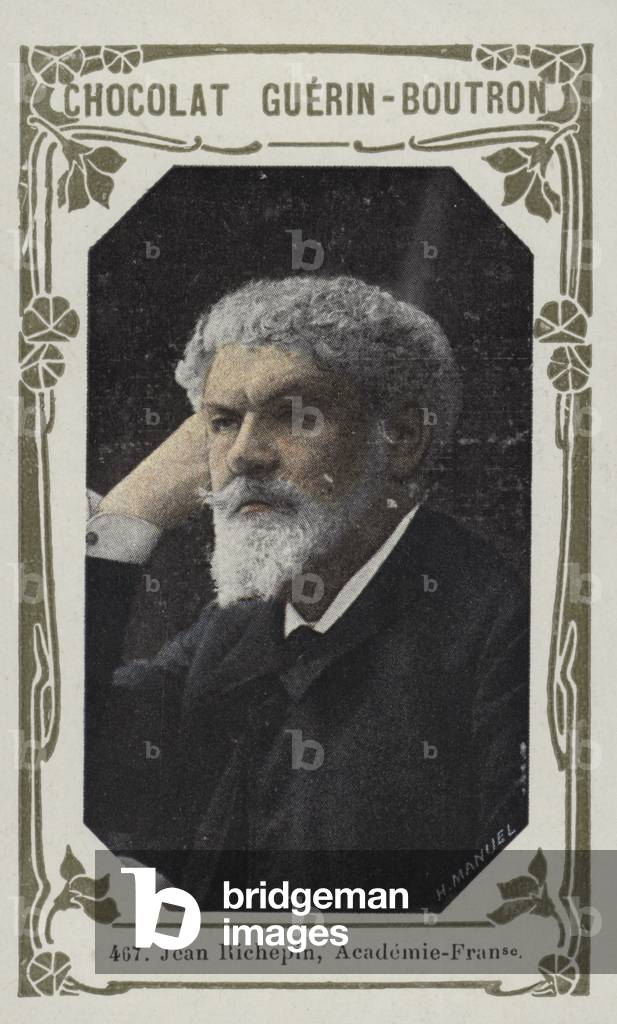 Jean Richepin, Academie-Francaise (coloured photo)