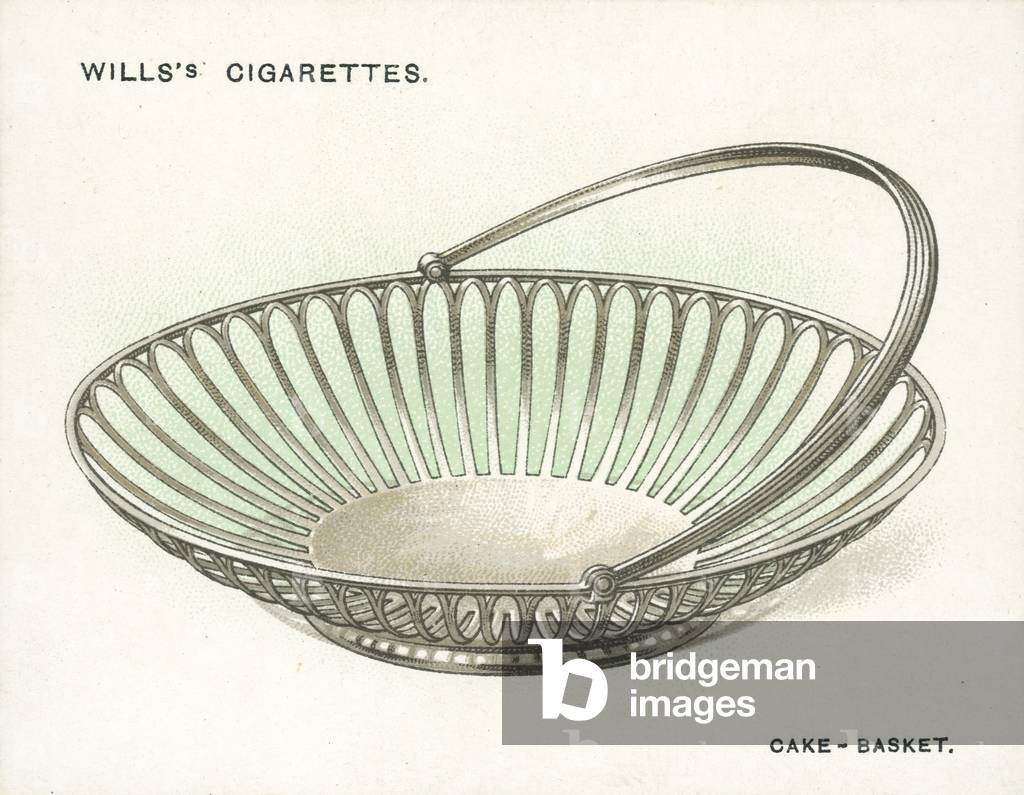 Old Silver, Cake-Basket, 1791 (chromolitho)